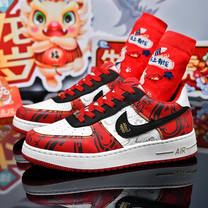 Nike Air Force 1 AF1 AJ Size 36 47 Men s Shoes AJ White Shoes Breathable Low Top AF1 Sneakers Versatile Sports Casual Air Force Little White No. 1 Trendy Shoes Women Men s