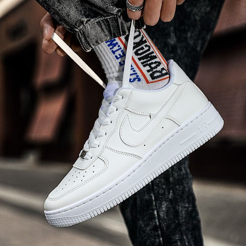 Nike Air Force 1 AF1 AJ Size 36 47 aj men s shoesAir Force One classic wheat colored board shoes are versatile men s and women s couples trendy