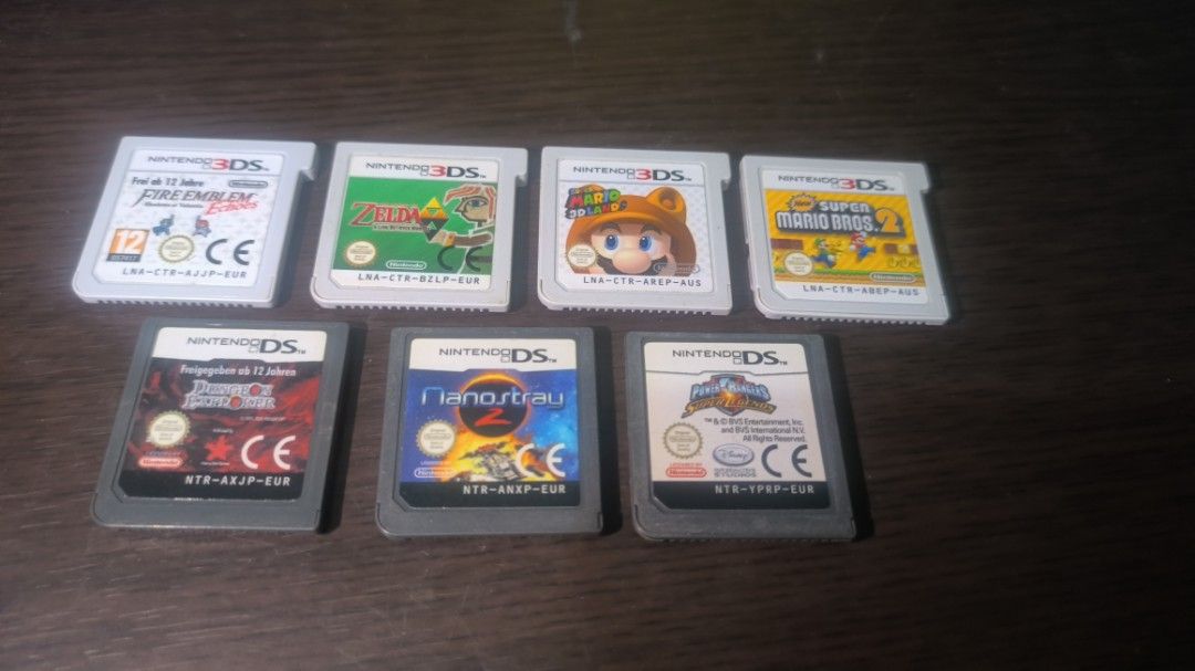Nintendo 3DS & DS Gamess (EUR/AUS Version), Video Gaming, Video Games
