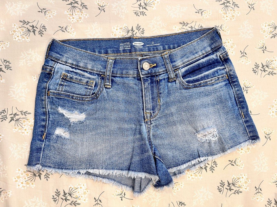 Old navy semi fitted shorts online