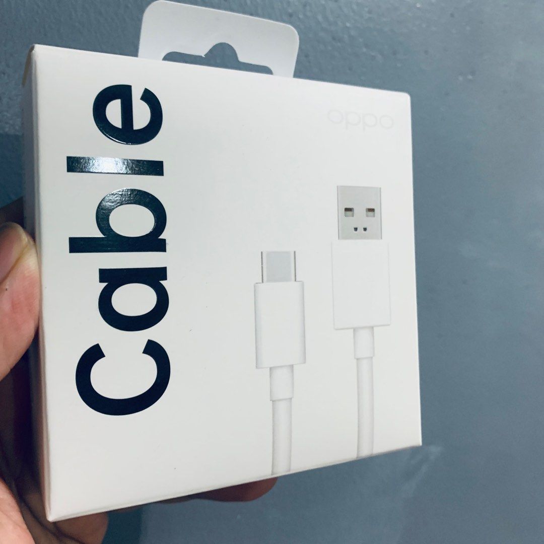 OPPO VOOC Flash Charge Data Cable 1M (Category: Chargers & Cables) located in Manila. Submitted by walsgadsaccesorries (Listing ID 1331277309, Image 1). Description: Introducing the OPPO VOOC Flash Charge Data Cable – designed for speed, durability, and efficiency. * Rapid Charging: Specially designed for VOOC Flash Charge, this cable delivers ultra-fast charging, ensuring your device powers up in no time. * Efficient Data Transfer: Enjoy highly 