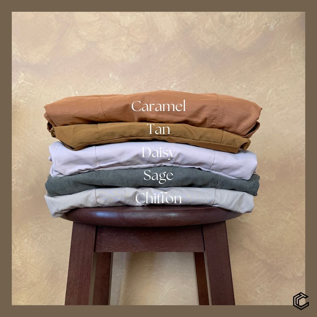 Penelope Dress (Available in different colors) (Category: Dresses) located in Bacoor. Submitted by box_of_randoms (Listing ID 1331294777, Image 2). Description: Size: fits Small to Medium Available colors: Caramel - 1 Tan - 1 Daisy - 2 Sage - sold out Chiffon - sold out ⚠️ 𝗦𝗧𝗥𝗜𝗖𝗧𝗟𝗬 𝗣𝗔𝗬𝗠𝗘𝗡𝗧 𝗙𝗜𝗥𝗦𝗧 𝗕𝗘𝗙𝗢𝗥𝗘 𝗦𝗛𝗜𝗣𝗣𝗜𝗡𝗚 ⚠️ MOD: Maya or Gcash Shipping Options: Lalamove or Gogo Xpress 🛵 Lalamove • Same-day delivery • Locat