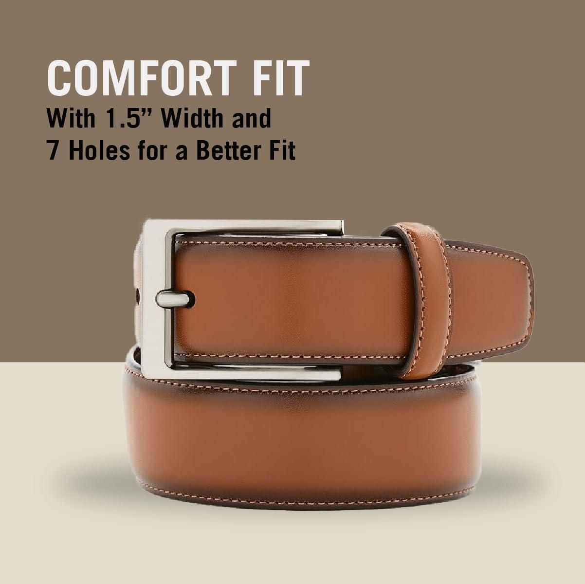Perry Ellis Portfolio Men's Amigo Dress Belt (Light Brown), Men's Fashion,  Watches & Accessories, Belts on Carousell