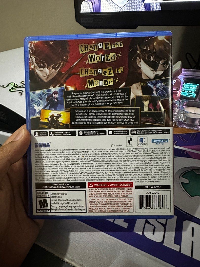 Persona 5 Royal, Video Gaming, Video Games, PlayStation on Carousell