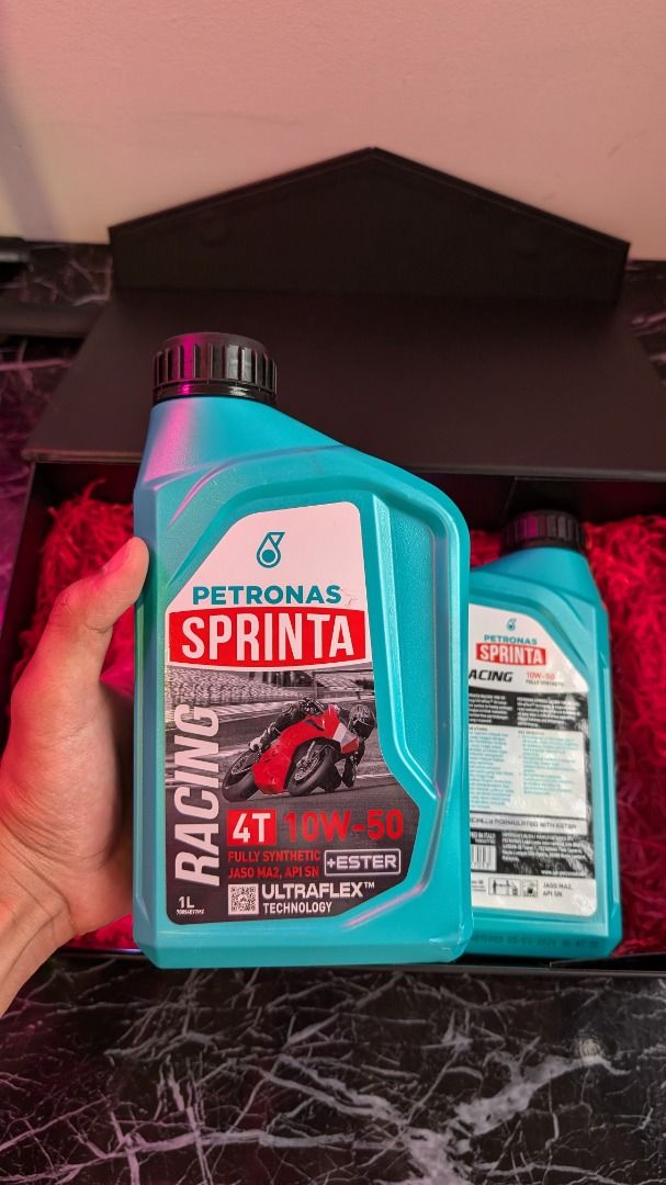 Minyak Hitam | Petronas Sprinta Racing Engine Oil 10W-50 (1L ...