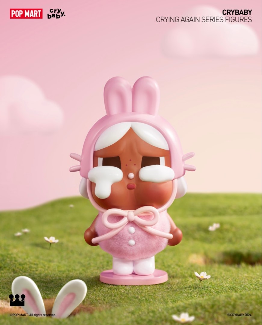 Popmart Crybaby Crying Again Series - I'll Give You All My