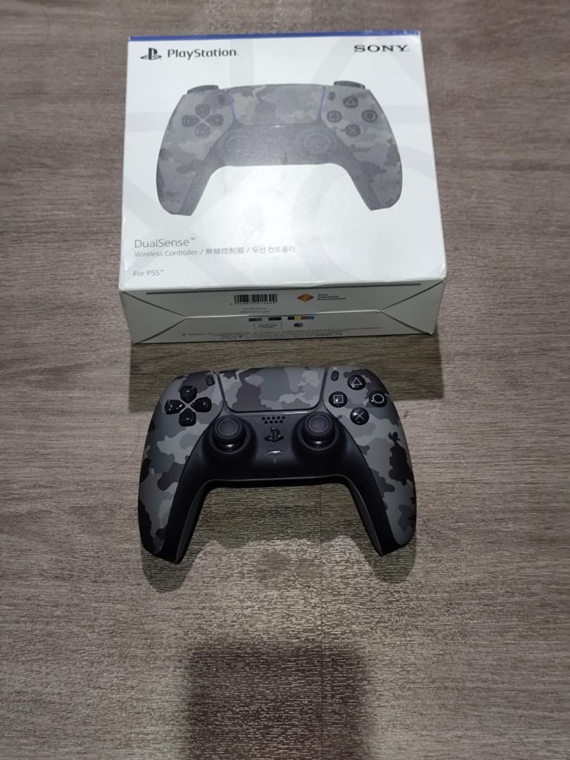 ps5 controller gray camouflage, Video Gaming, Gaming Accessories