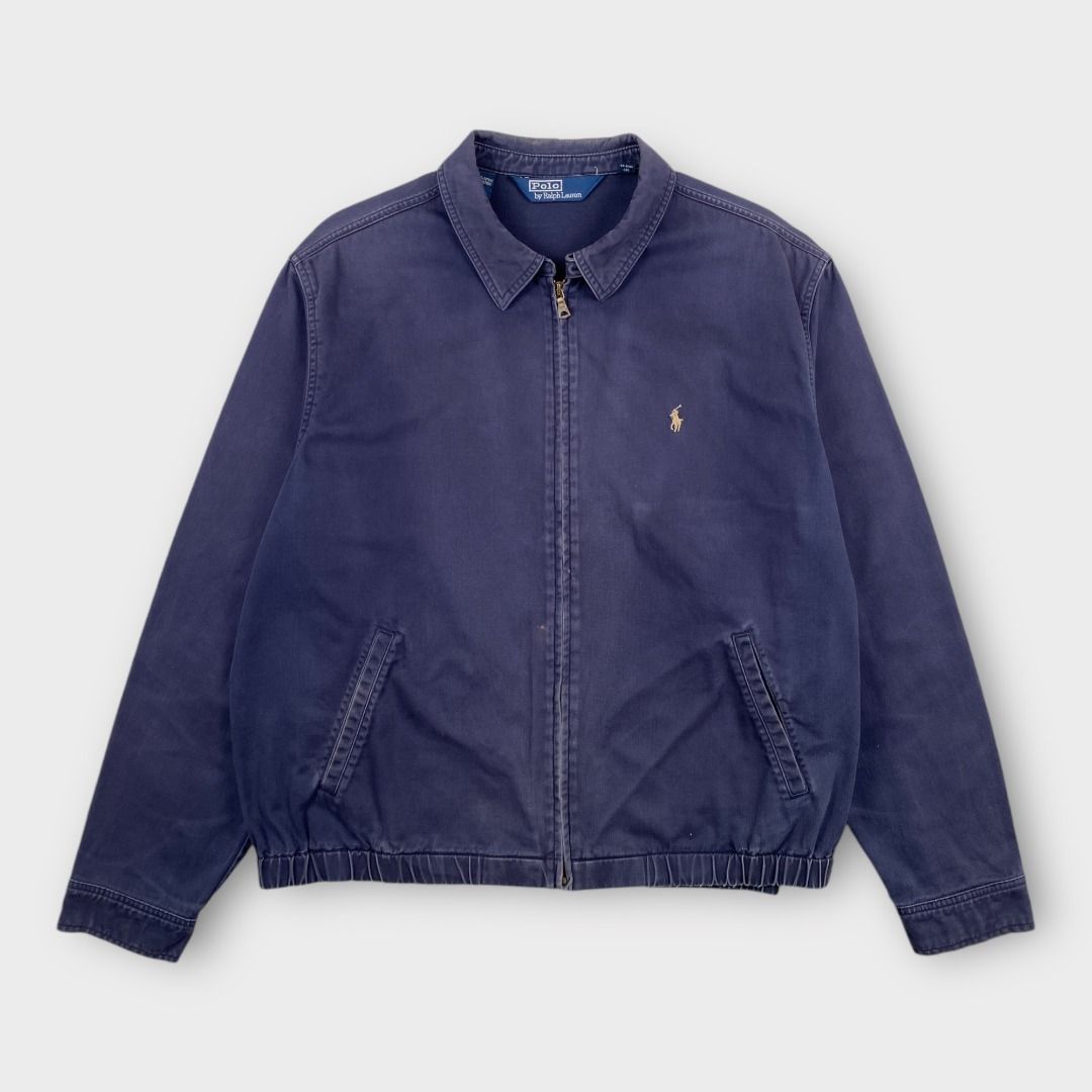 Ralph Lauren Harrington Jacket NavyBlue Men s Fashion Coats Jackets and Outerwear on Carousell