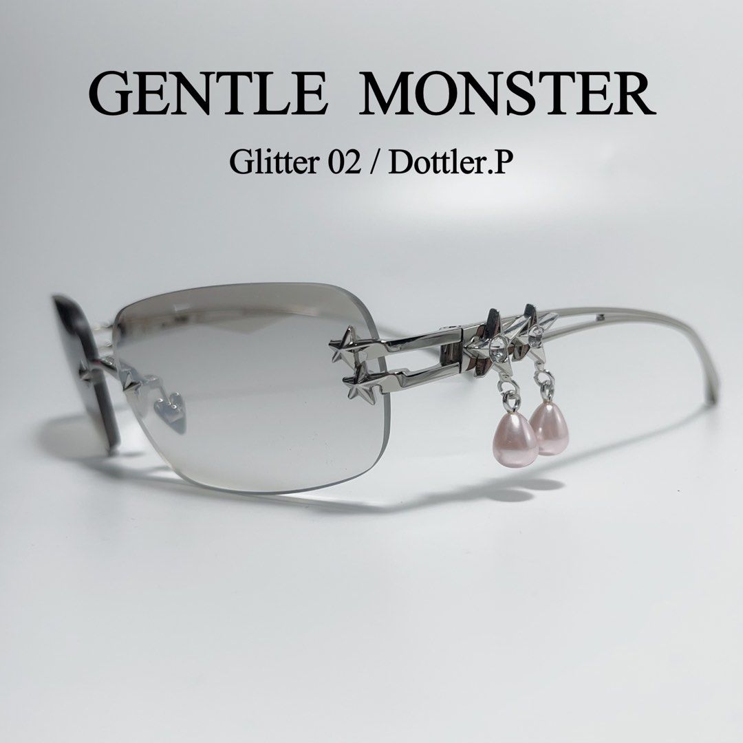 Ready Stock) - Gentle Monster [ Jennie - Glitter 02 ] Square