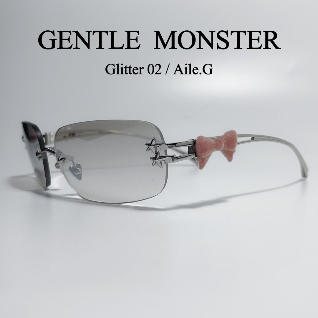 Ready Stock) - Gentle Monster [ Jennie - Glitter 02 ] Square