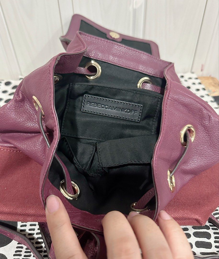 Rebecca Minkoff Mansfield Burgundy Leather Brit Brass Convertible Backpack Purse (Category: Backpacks) located in Bacoor. Submitted by manila.duchess (Listing ID 1331329918, Image 3). Description: Rebecca Minkoff Mansfield Burgundy Leather Brit Brass Convertible Backpack Purse In prisitine condition, rarely used. No visible signs of usage or wear. L x H x W = 11” x 10” x 3.5” Shipping c/o buyer.