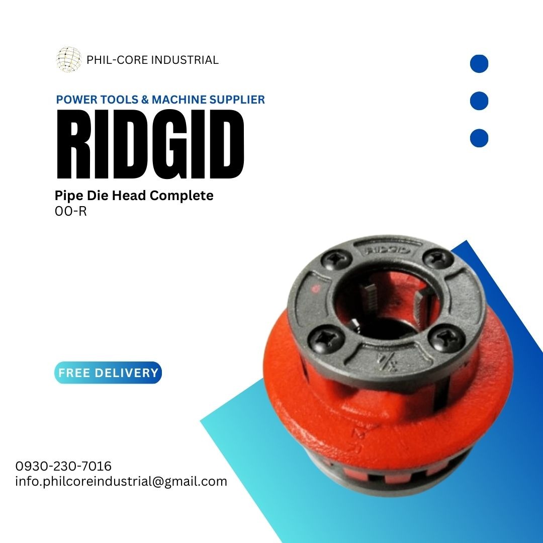Ridgid 00-R Pipe Die Head Complete, Commercial & Industrial ...