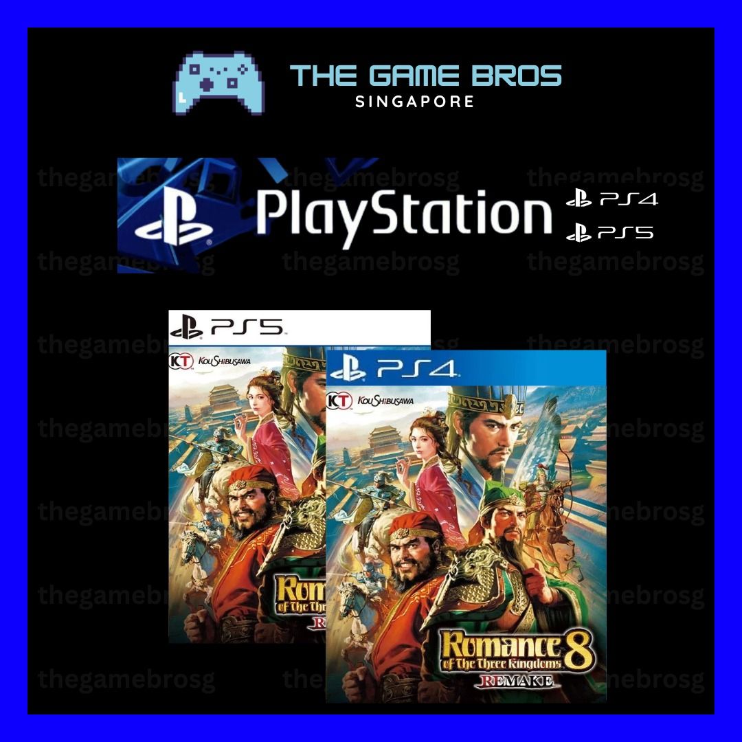 ⭐Romance of the Three Kingdoms 8 Remake PS4 / PS5 Playstation Digital