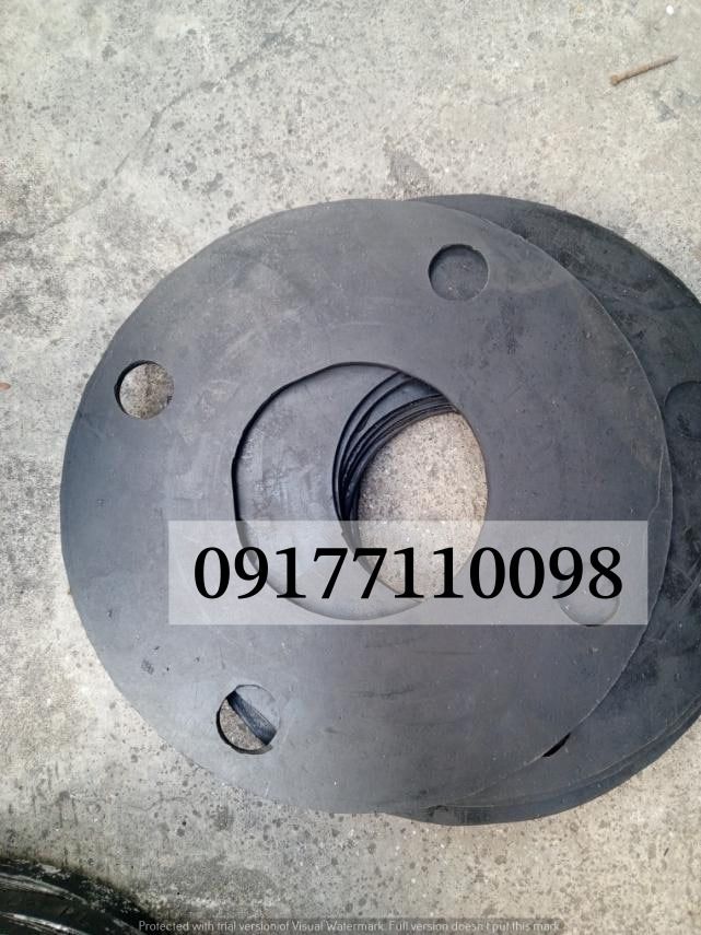 Rubber Flange Gasket (Category: Construction & Building Materials) located in Manila. Submitted by joeyroque09 (Listing ID 1331334857, Image 2). Description: Item: Rubber gasket Size: 3" Price: ₱ 75 .