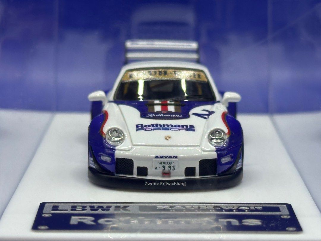ミニカー Fuelme 1/64 RWB993 ROTHMANS PORSCHE RWB 993 LBWK ROTHMANS #2 1/64 SCALE DIECAST CAR MODEL BY