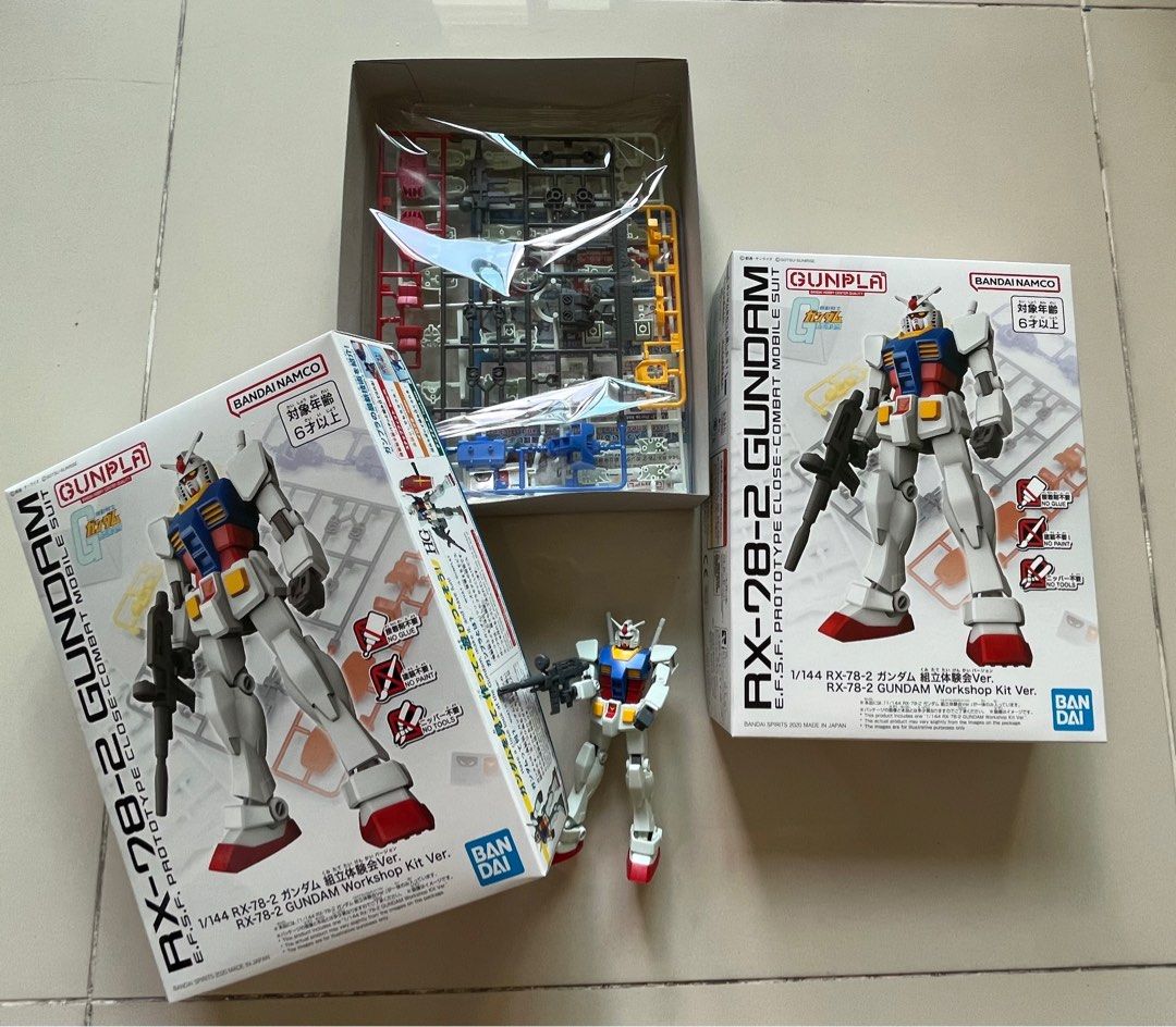 RX-78-2 Gundam Workshop Kit, Hobbies & Toys, Toys & Games on Carousell