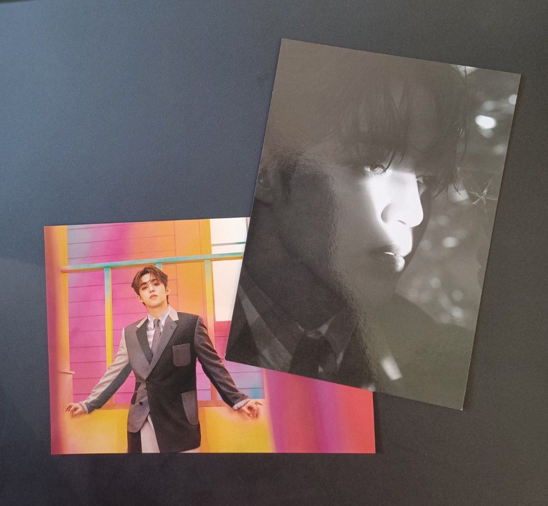 Seventeen 17 is Right Here Kihno Kit Postcards (Category: K-Wave Merchandise) located in Quezon City. Submitted by thriftforkeeps (Listing ID 1331320237, Image 2). Description: All members available 100 per member set.