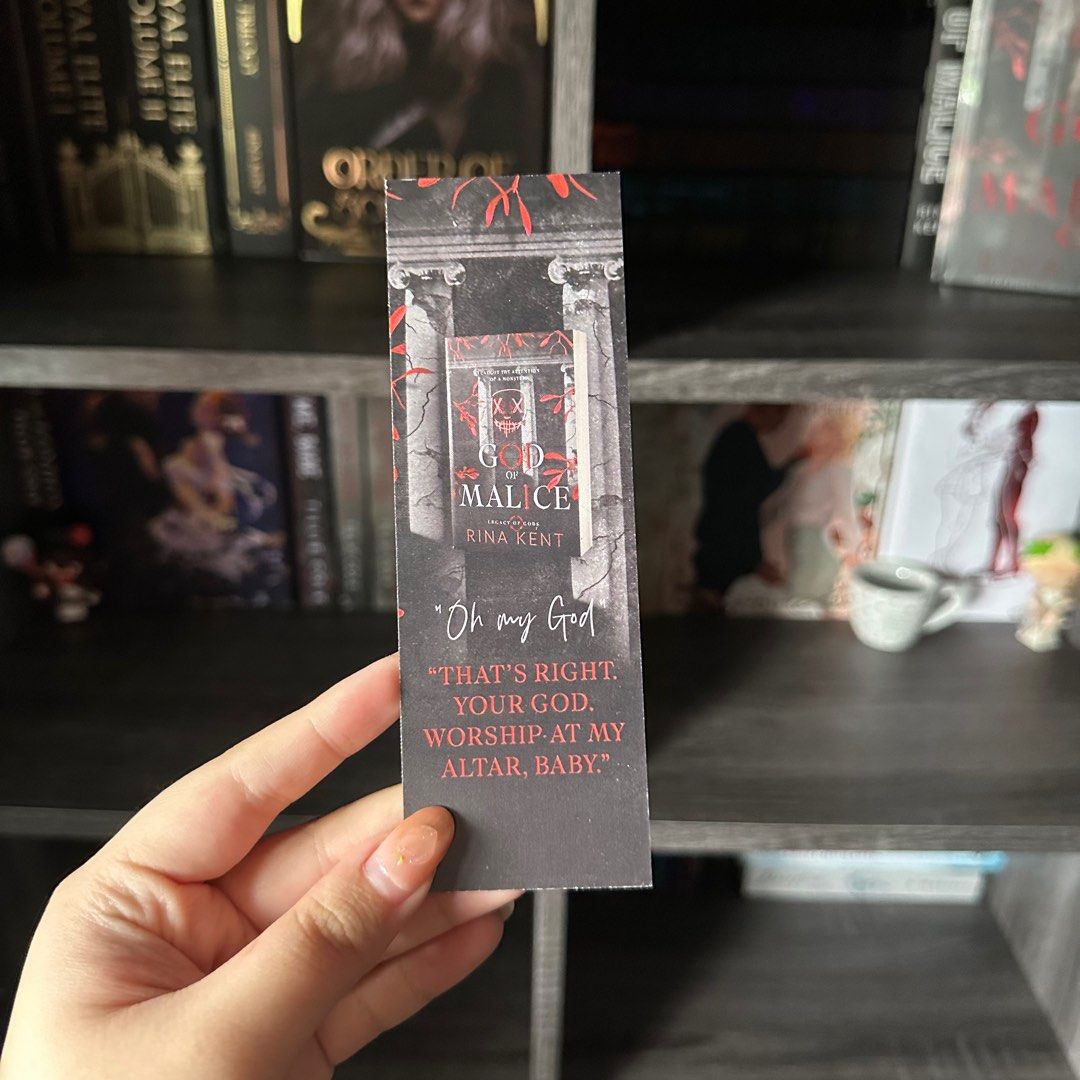 [WTS] Signed God of Malice Rina Kent Limited Edition Website Exclusive ...