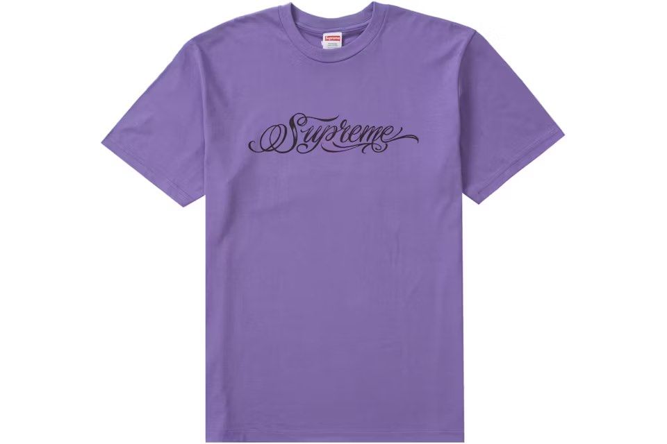 Supreme script tee (Category: Tshirts & Polo Shirts) located in Singapore. Submitted by apee (Listing ID 1331302528, Image 1). Description: Just bought back from Japan. Collect at bishan mrt. No nego.