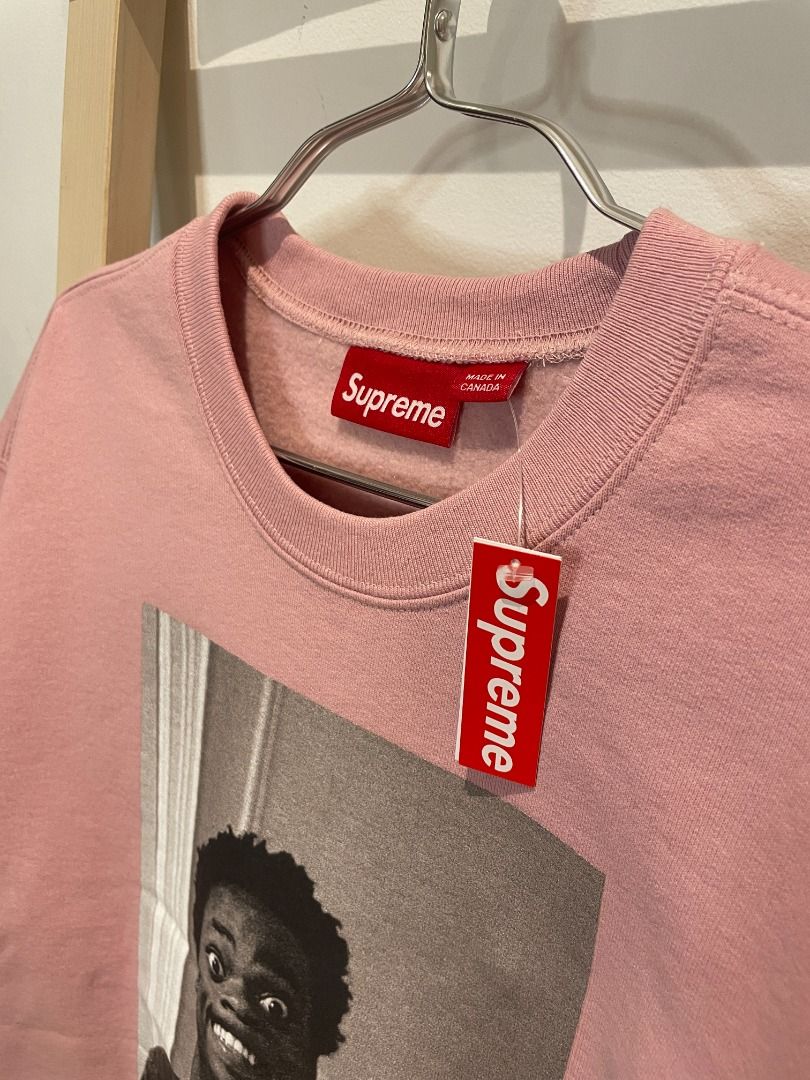 Supreme x Thrasher Crewneck Dusty Rose M