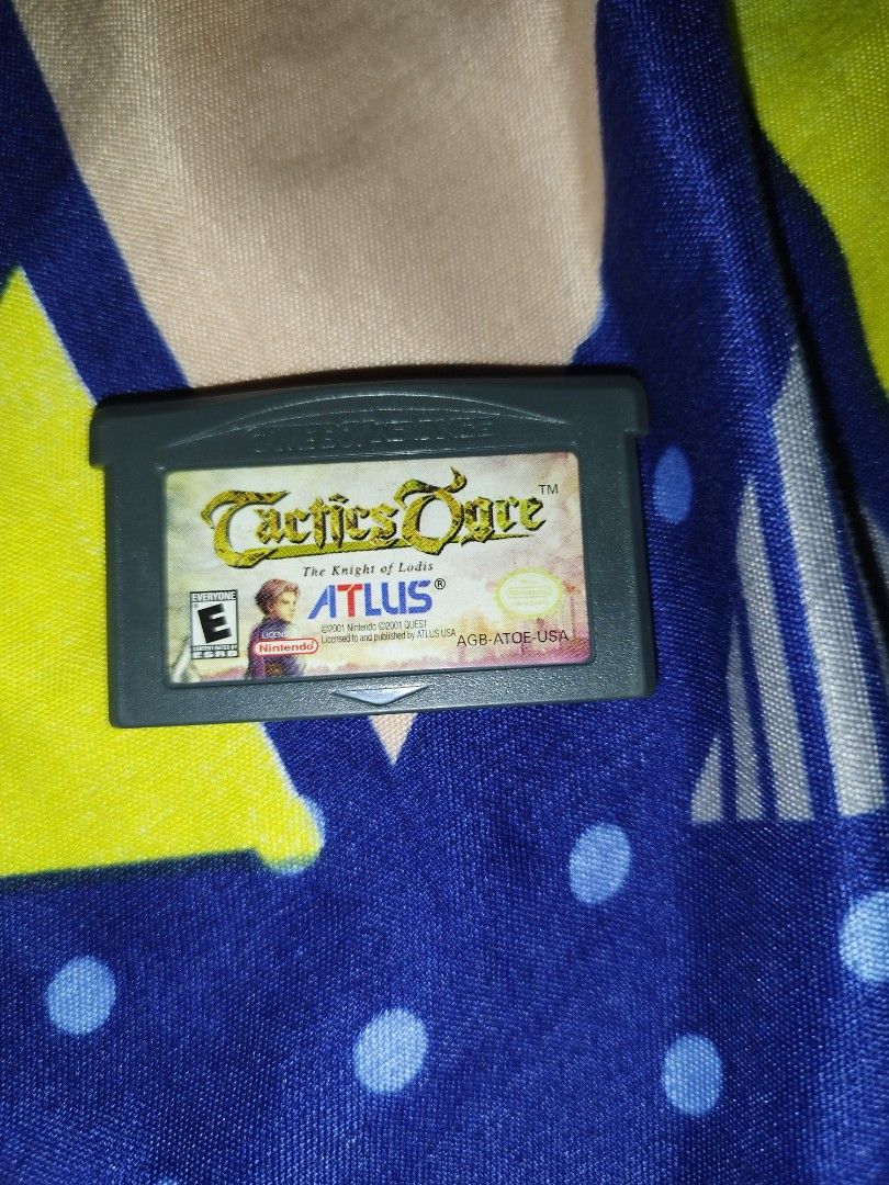 Tactics ogre made in Japan, Video Gaming, Video Games, Nintendo on