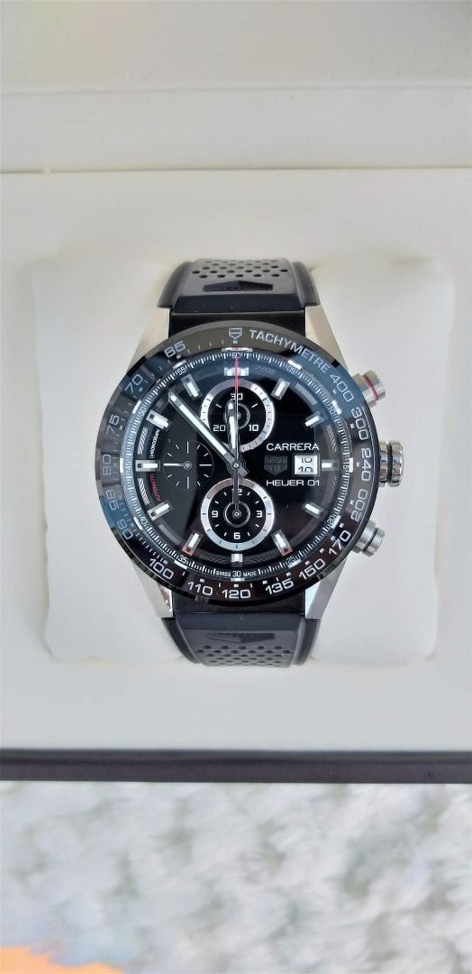 TAG HEUER CARRERA HEUER 01 CAR201Z Men s Fashion Watches Accessories Watches on Carousell