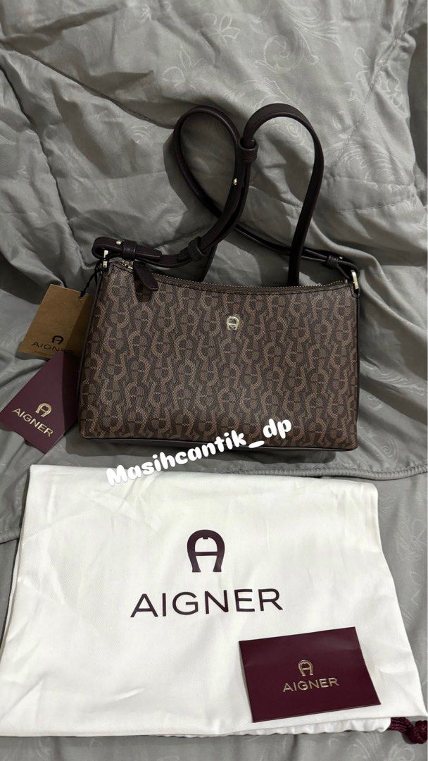 Tas bag aigner juna pochette icon crossbody