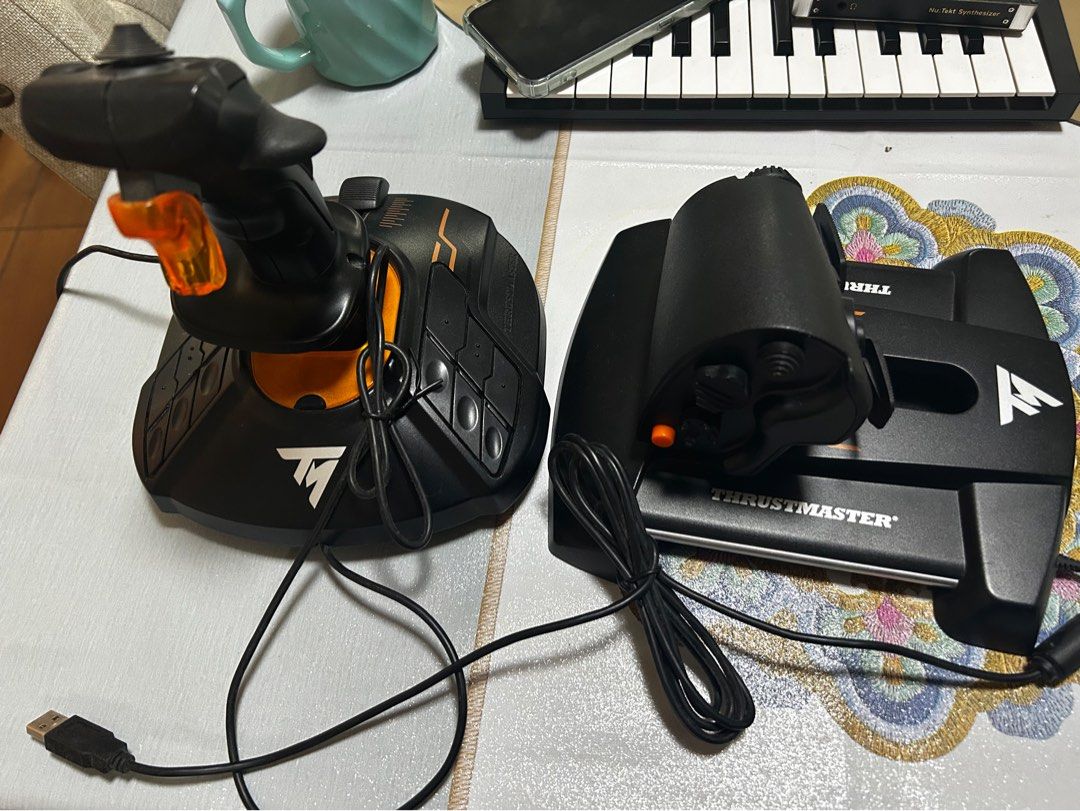 Thrustmaster T.16000M Fcs Hotas Flight Stick For Pc, Video Gaming