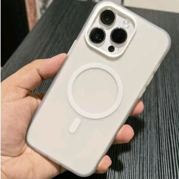 Translucent Brushed Phone Case for iPhone 15 Pro Max, iPhone 14 Pro Max