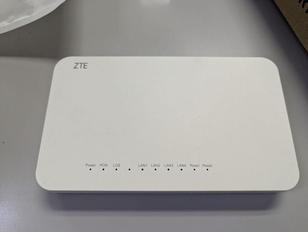 Unify modem / router zxhn f620, Computers & Tech, Parts & Accessories ...