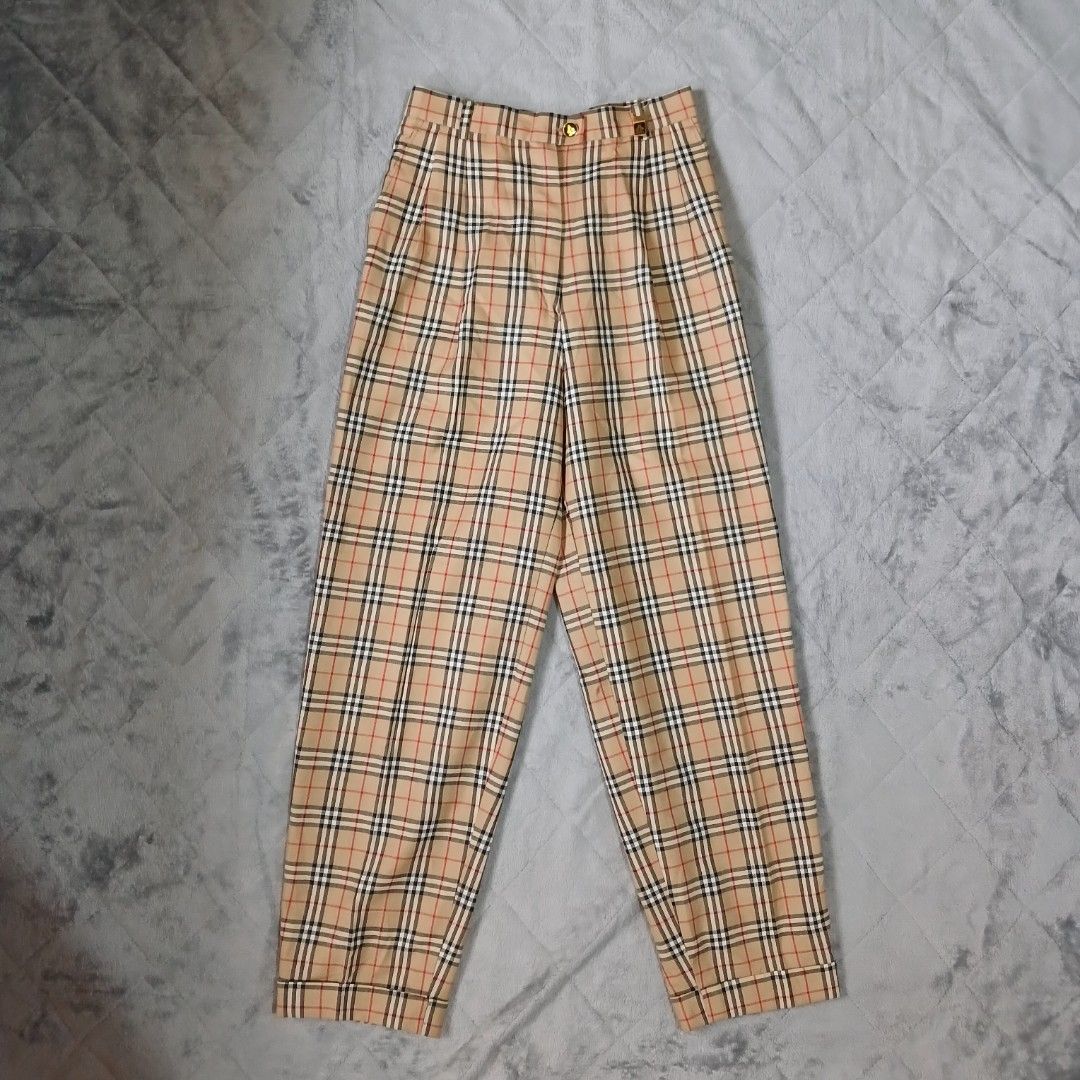 Vintage burberry pants hot sale