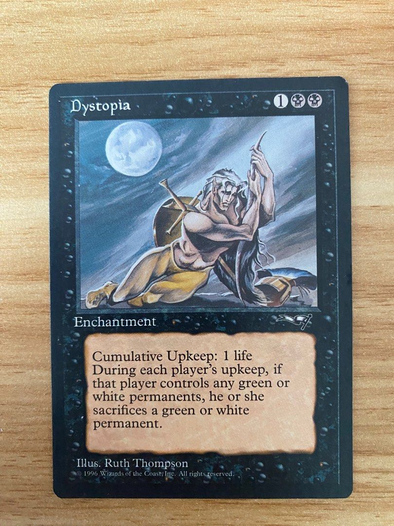 🌟Vintage MTG Reserved List: Dystopia (Alliances) - 1 Unit left