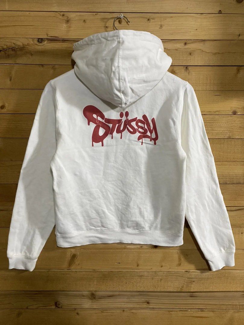 Freepos Vintage stussy hoodie Women s Fashion Activewear on Carousell