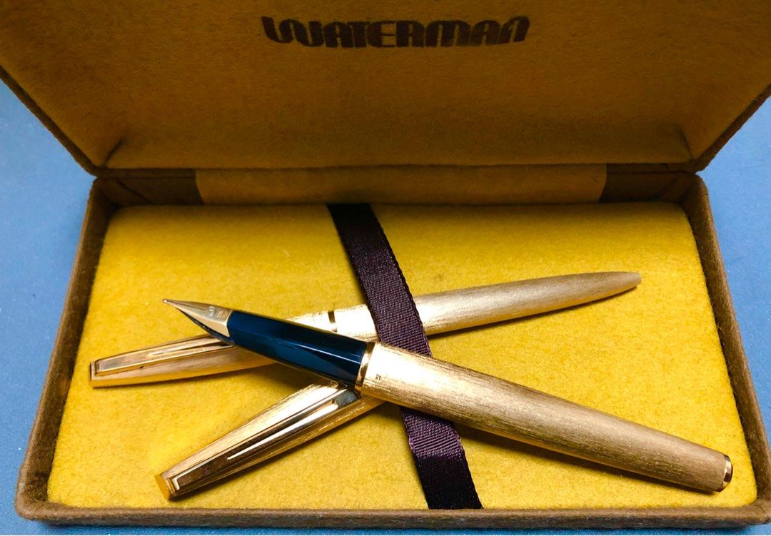 🚀🚀🚀Waterman 名廠墨水筆，原子筆，有全新錦盒, 興趣及遊戲, 收藏品及紀念品, 古董收藏- Carousell