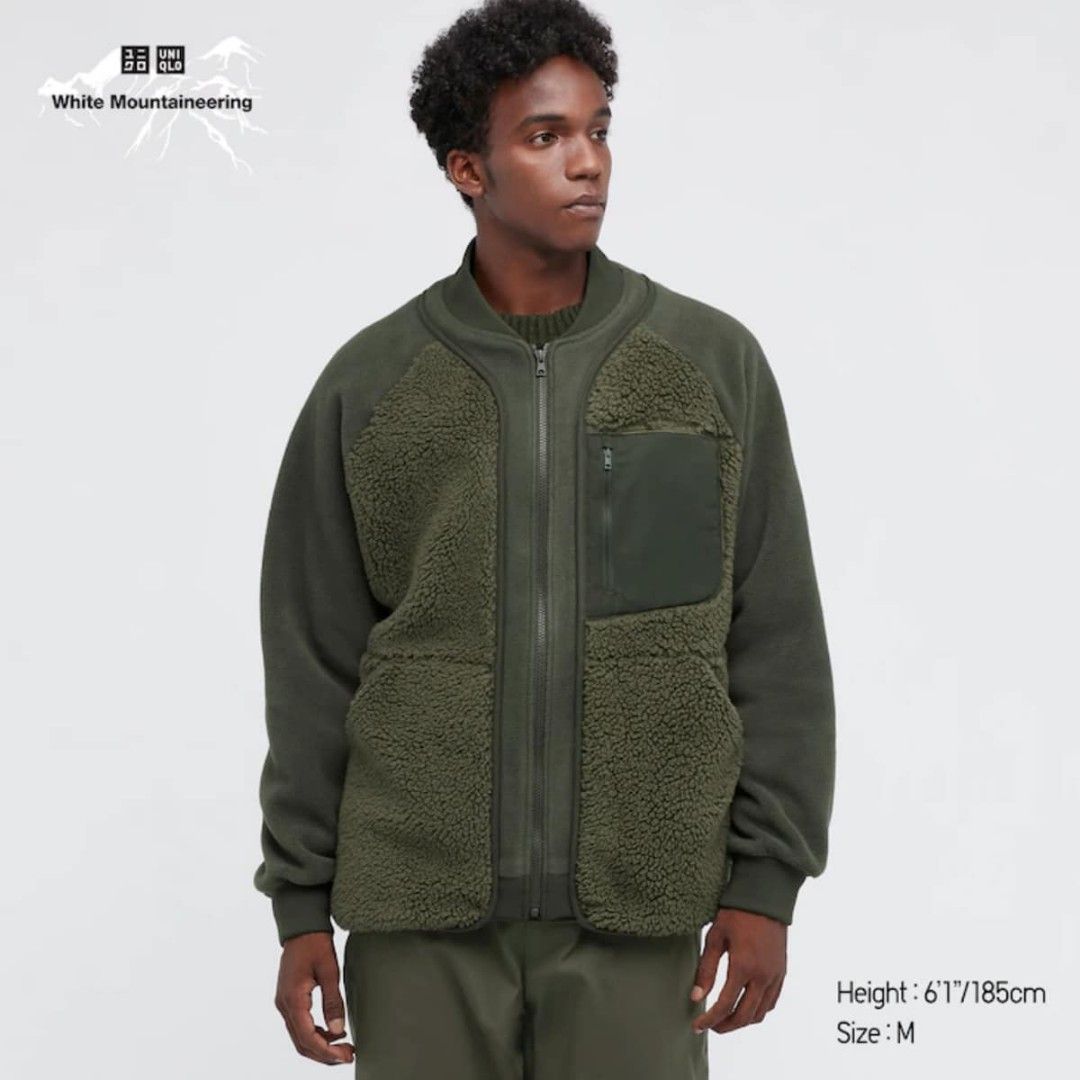 Uniqlo olive green jacket 2025