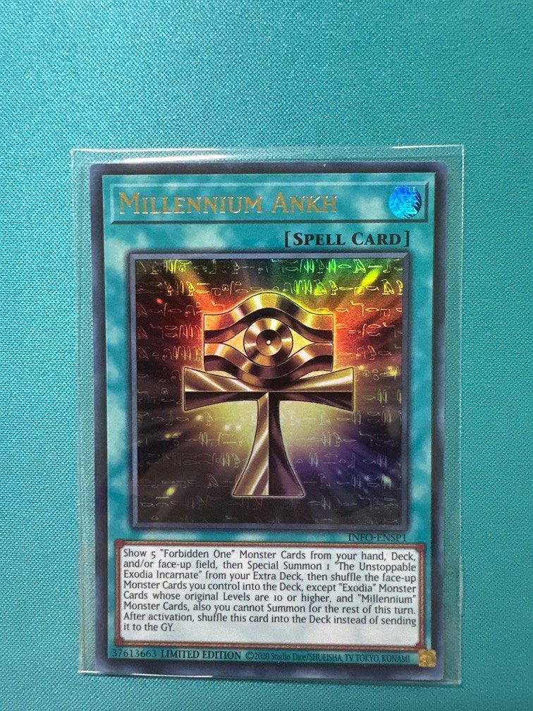 millennium ankh yugioh card Yugioh 2025 Mega Pack Tuck Box main image 0