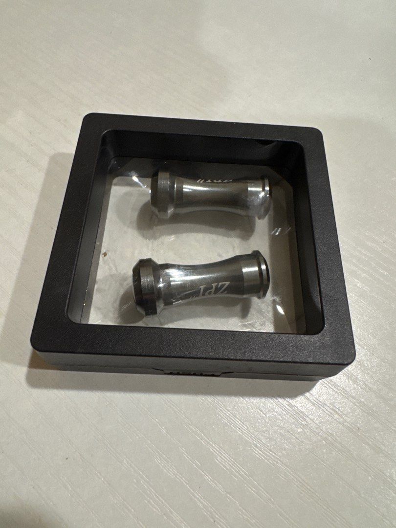 Zpi Knobs (Category: Fishing) located in Singapore. Submitted by lowballmeipressurballs (Listing ID 1331353934, Image 3). Description: Tried once on my reel but removed it..