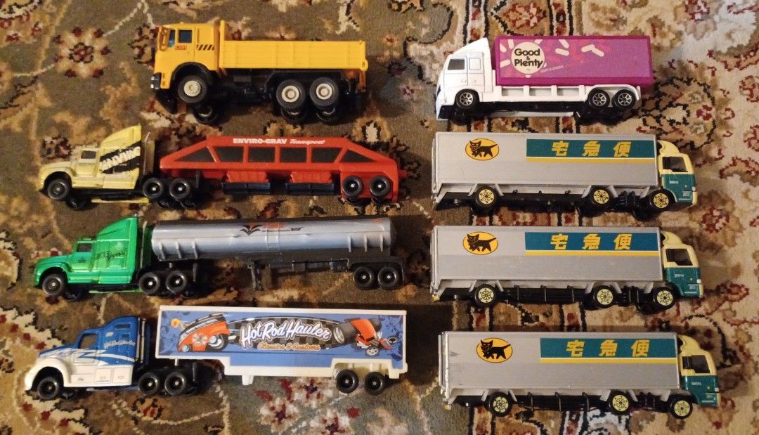 12 diecast trucks for sale Hobbies Toys Toys Games on Carousell