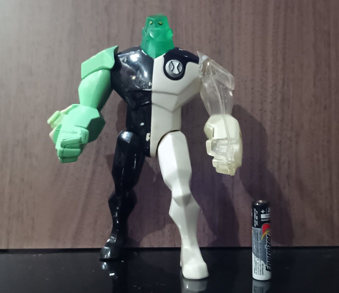 2008 Bandai Ben 10 DNA Alien Heroes Diamond head Figure 6" Light Up Head (Category: Action & Battle Toys) located in Minglanilla. Submitted by collectorboy143 (Listing ID 1331526300, Image 1). Description: .