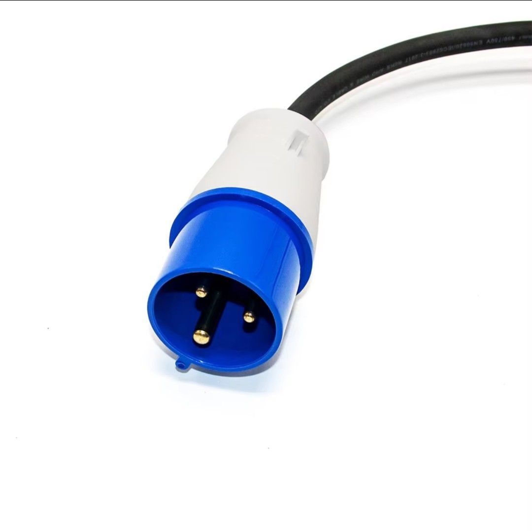 32A Fast EV Charger IEC62196 Type 2 CEE White 3 Pins Electric Car EVSE