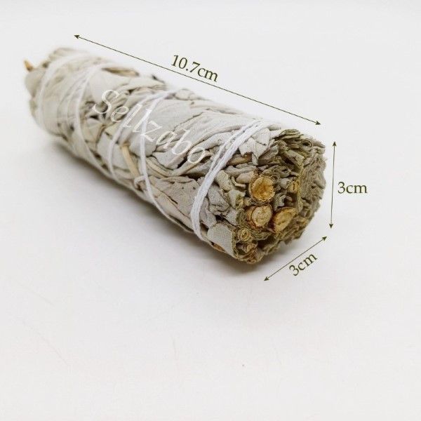 🔮 C White Sage Smudge Bundle 白鼠尾草 For Burning Cleansing Clearing