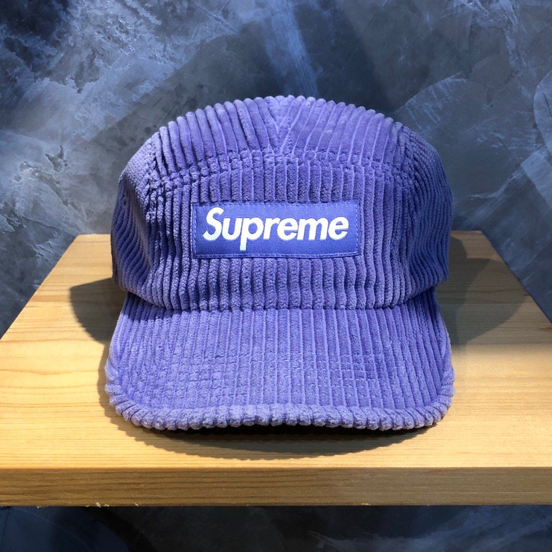 Supreme waffle corduroy camp cap on sale