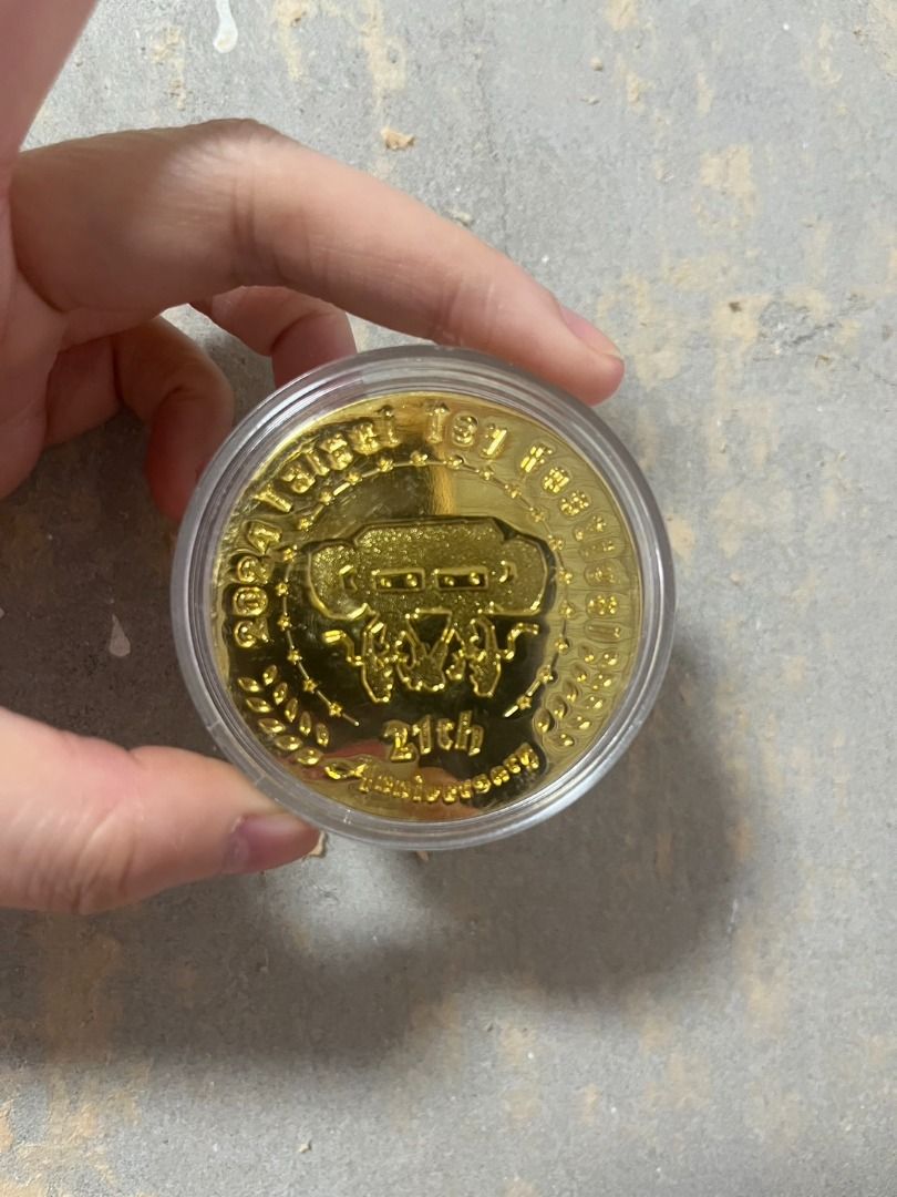 台灣現貨- (台灣直送HK, 一律以順豐運費到付安排) 2024 TTF 手目少女金幣HK$80 下單後1-3個工作天寄出, 興趣及遊戲,  收藏品及紀念品, 錢幣- Carousell