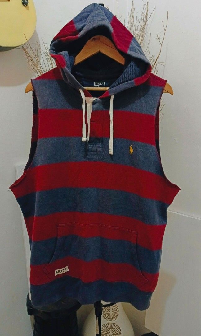 Polo vest hoodie outlet