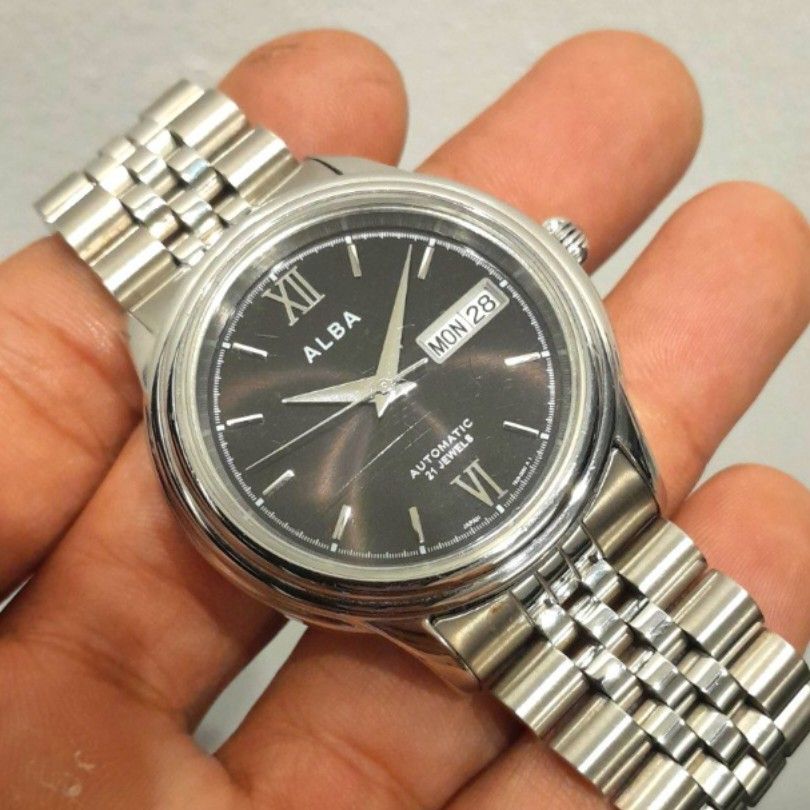 Alba seiko 7s26 automatic watch
