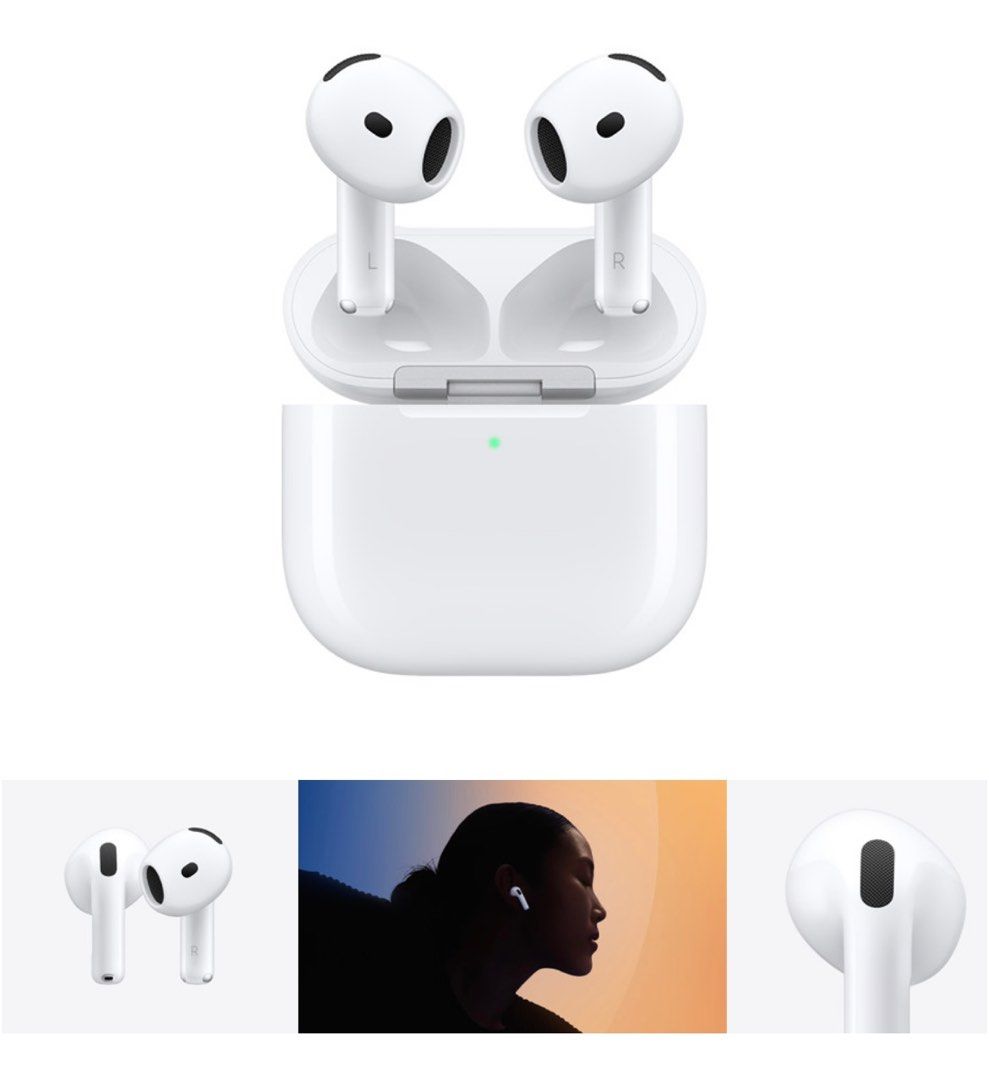 Apple Airpods 4 - Active Noise Cancellation, Audio, Earphones on 