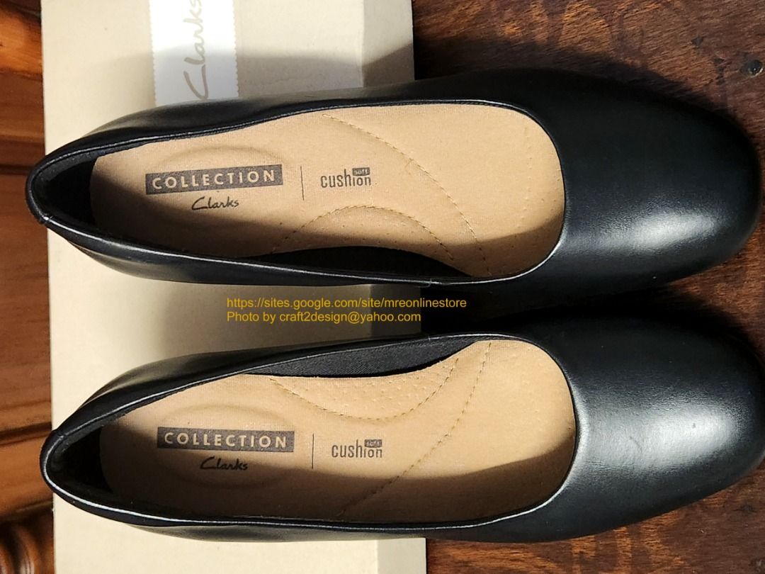 Authentic Clarks Chartli Rose Black UK 5 Brand New with Box