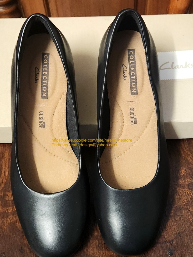 Authentic Clarks Chartli Rose Black UK 5 Brand New with Box
