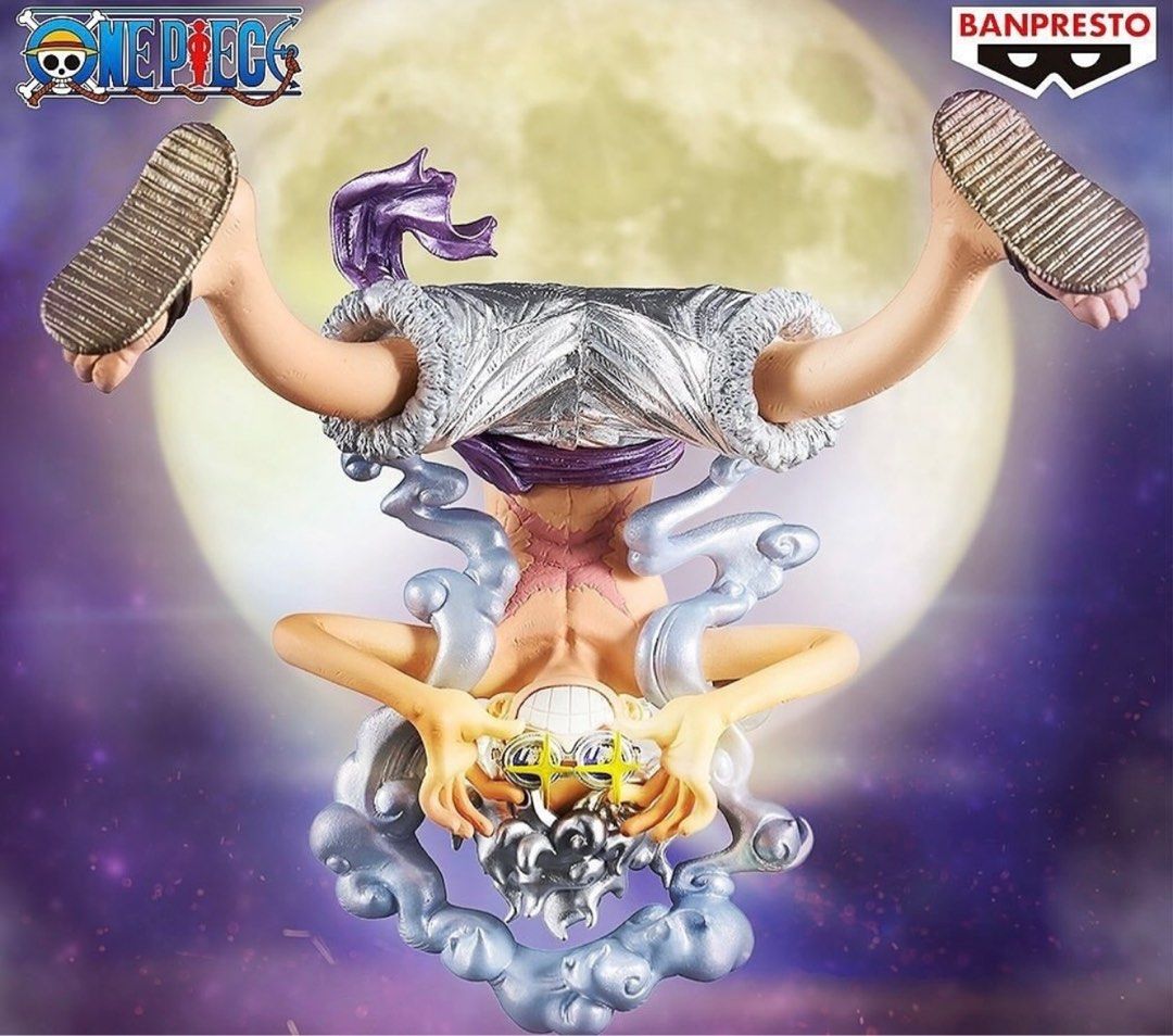 One Piece: Monkey D. Luffy, Gear 5, Nika Bandai Spirits KING