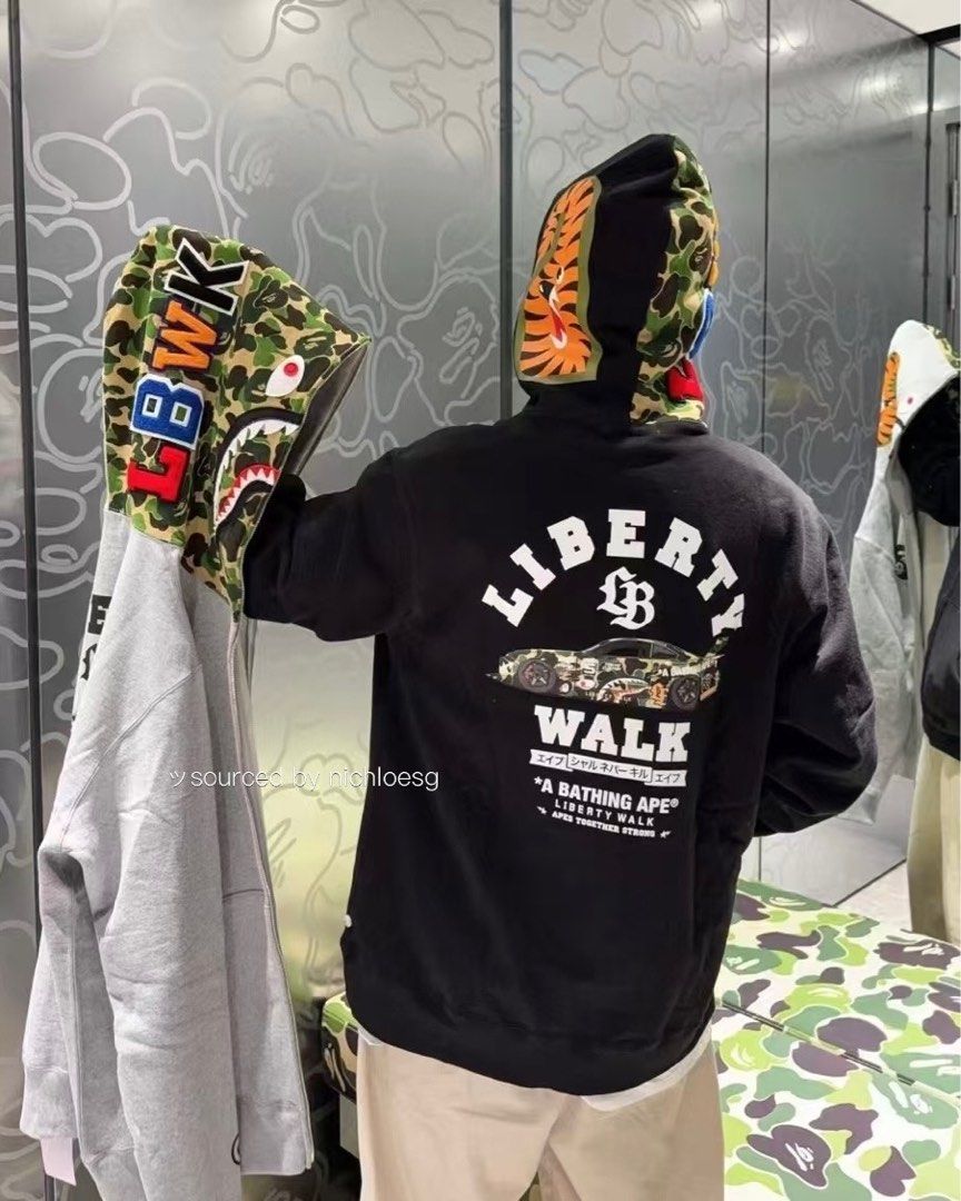 BAPE® X LBWK - S15 SHARK FULL ZIP HOODIE 2024年10月19日(土